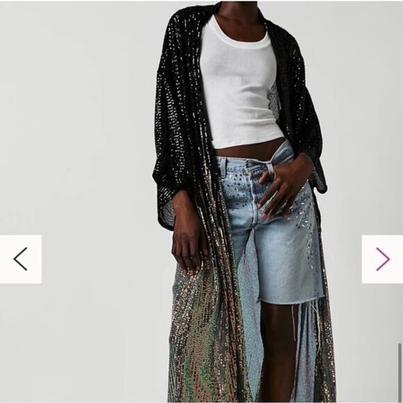 New Free People Party On Kimono
One size 
Retail $168
New never worn bef… - Picture 3 of 12